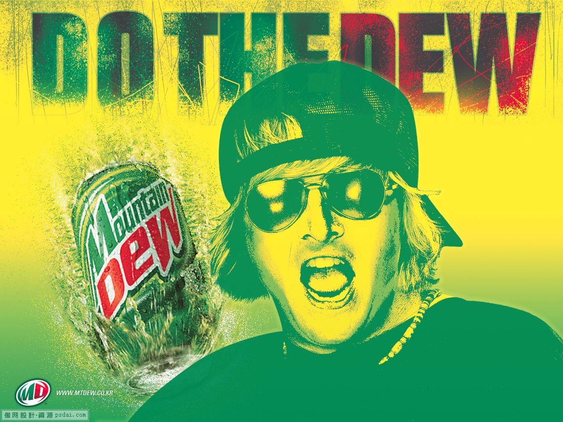 超酷 韩国Mtdew运动饮料创意 - 平面设计欣赏[