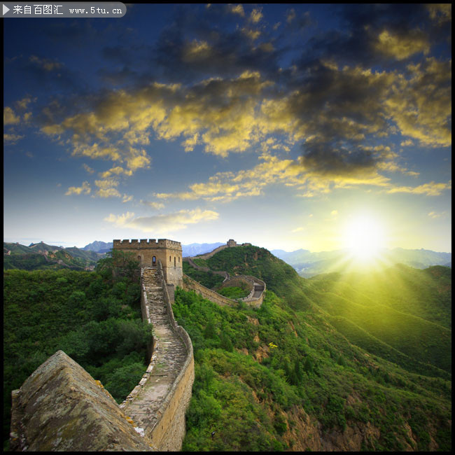 唯美长城风景高清图片
