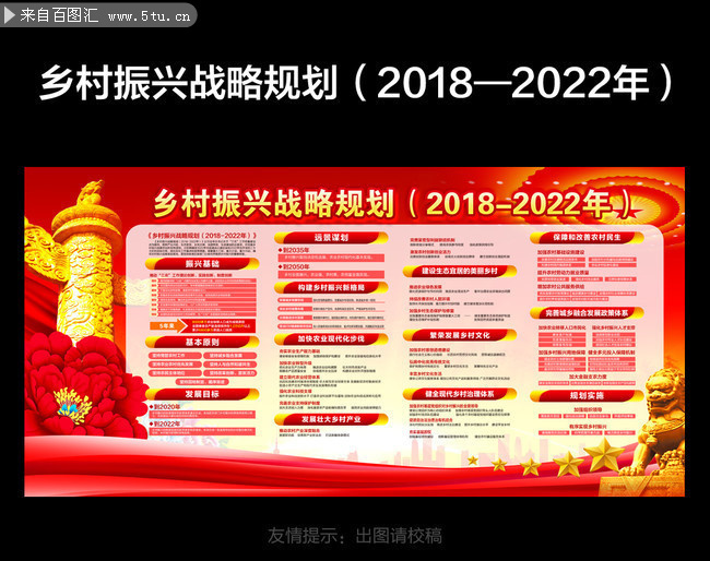 图解乡村振兴战略规划2018-2022