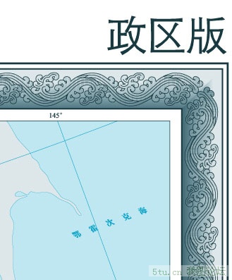 中国行政地图精绘版--1:400万标准绘制[AI格式