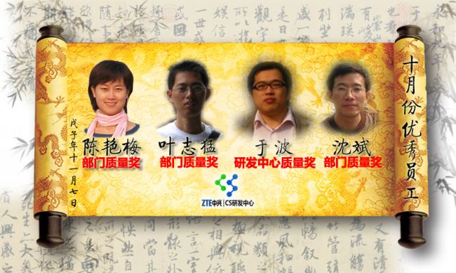 公司评选月度优秀员工,做了一个小宣传海报,见