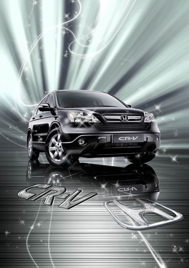 honda本田汽车海报_广告媒介_源文件库_psd分