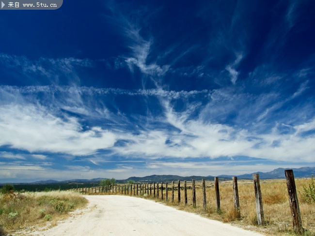 高清公路马路图片集 通向远方的路