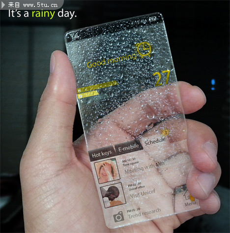 几款有创新与未来的概念手机 - 平面设计欣赏[