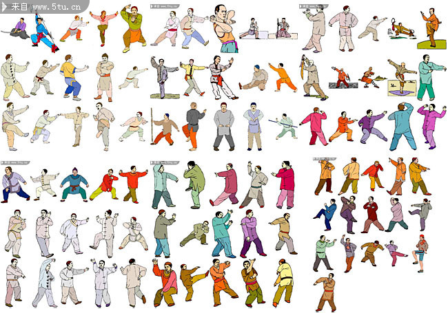 内家拳入门精讲:太极拳公转如何运用,武术分解动作