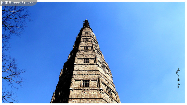 杭州保俶塔图片 古塔摄影_古代建筑_建筑名胜