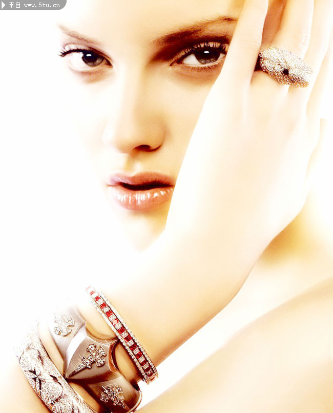 <em>珠宝</em>广告素材 欧美<em>女性</em>照片 _<em>女人</em>_人物大图_