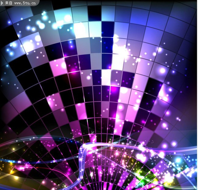 水晶背景图 幻彩KTV背景图片_其它类_音乐娱
