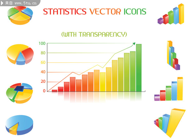 数据统计表矢量图_杂类图标_图标图案_矢量素