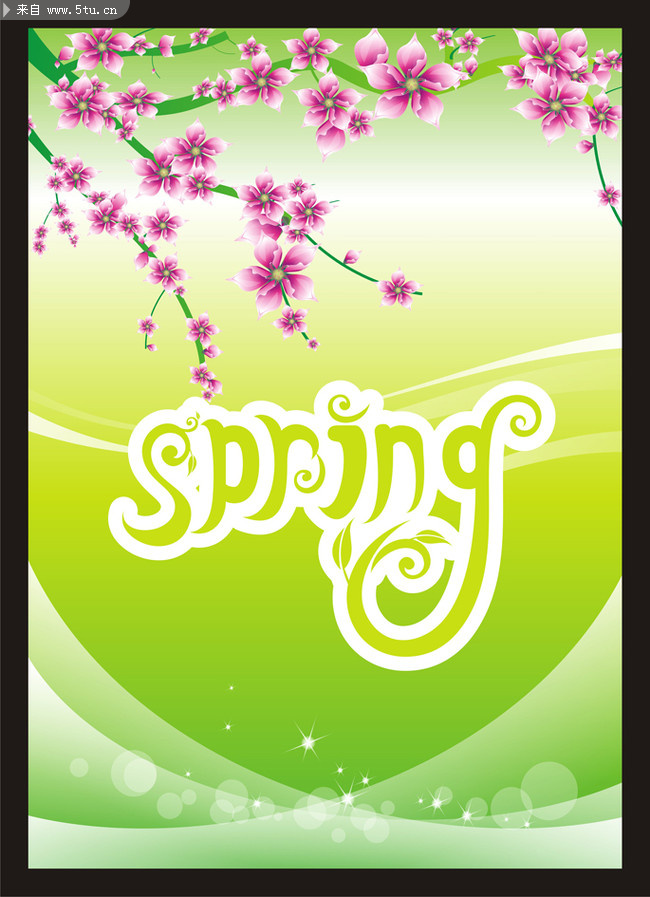 spring 春天海报