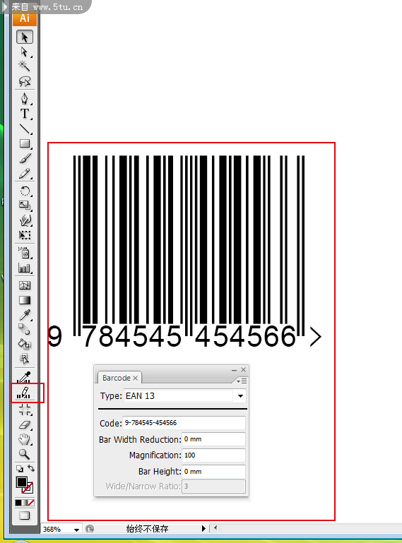Barcode Toolbox 条形码ai插件集
