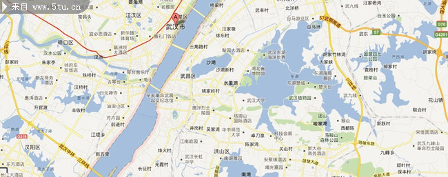 矢量湖北武汉市地图全图_地图集_交通地理_矢