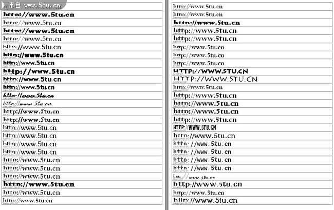 855款Corel Draw专用字体打包下载