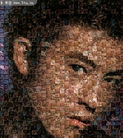 神奇的蒙太奇马赛克效果生成软件-andreamosaic - 字体|笔刷|滤镜|插件|软件 - 百图汇-设计百家,以图汇友 www.5tu.cn