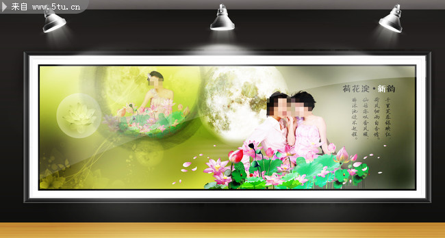 婚纱背景墙_电视背景墙图片(2)
