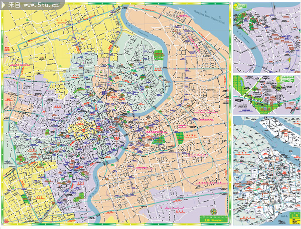 上海市矢量地图