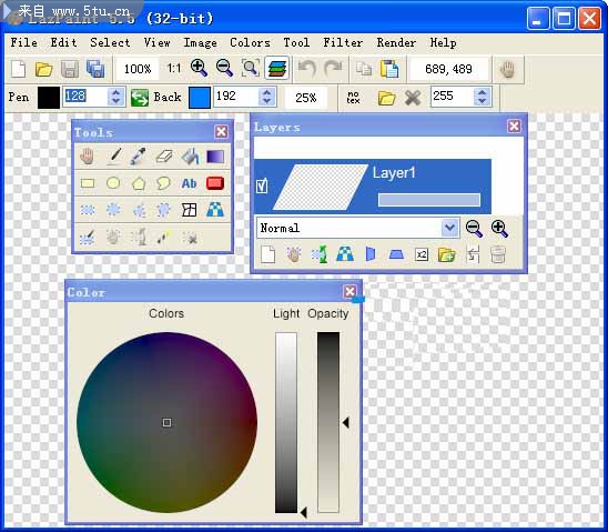 小巧的图片编辑软件LazPaintV5.5\/V5.4合集