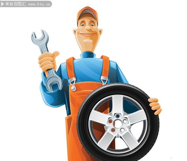 劳动者与修理工人矢量图打包下载 - 最新与原创