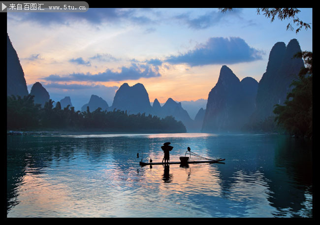 高清桂林山水风景摄影图片