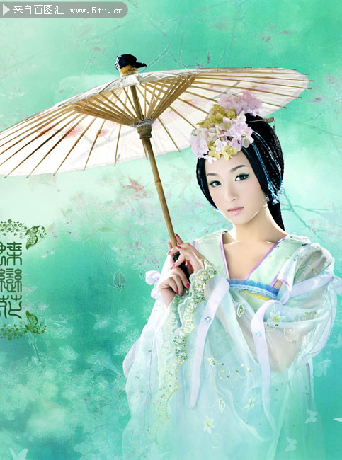 盘子女人坊影楼古装婚纱摄影素材