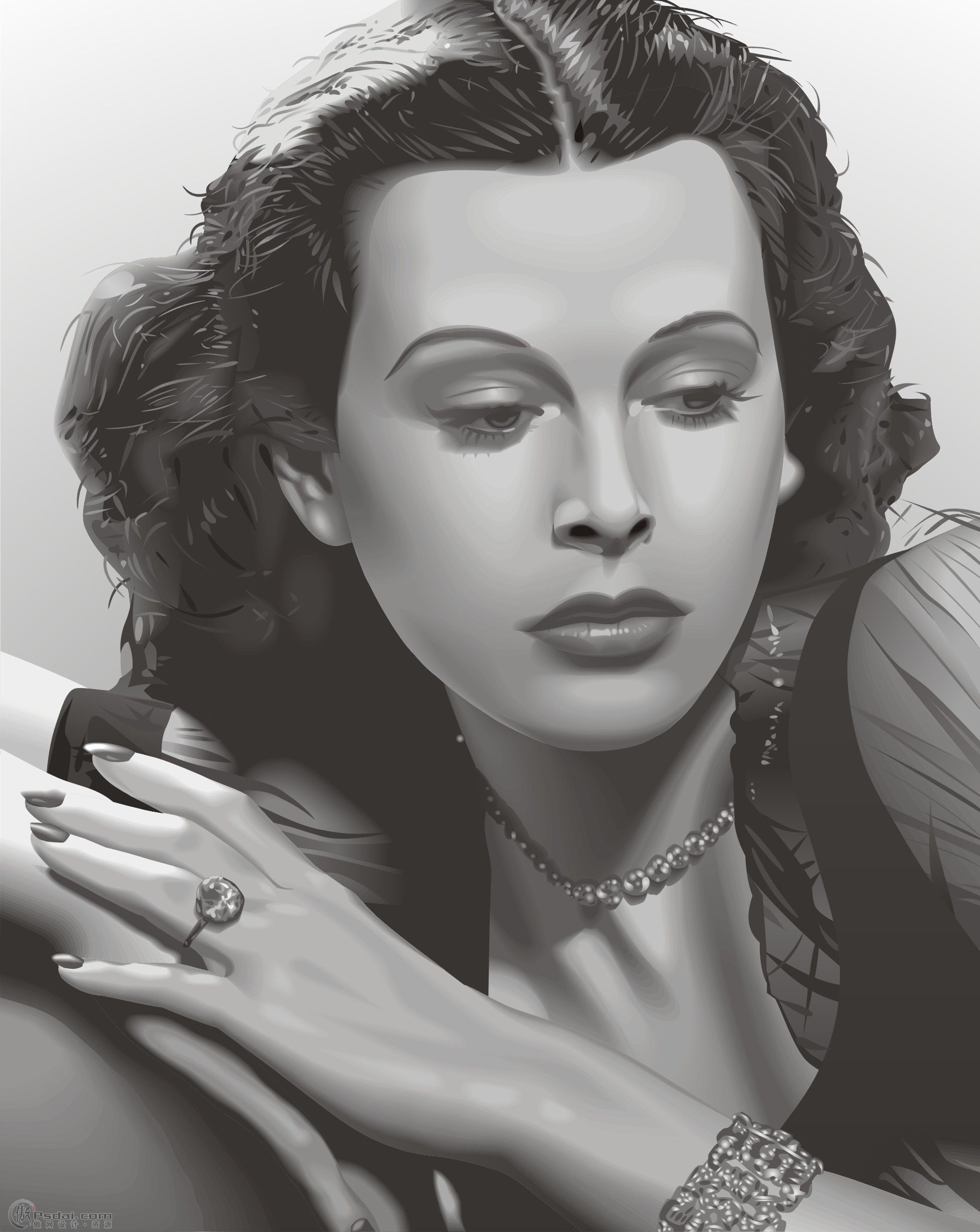 精品收藏coreldraw年度头奖作品及其它写实作品全集