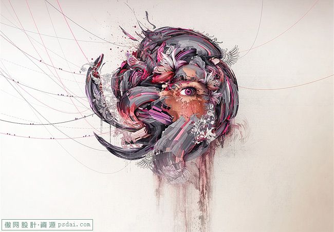 英国新锐插画师nikainley45副作品