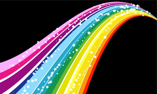 绚丽彩虹[以前发过的心随我动(cdr)ai版本][ai]-矢量素材区 - 共享素