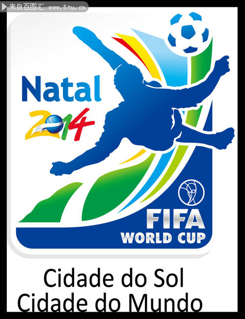 2014巴西世界杯主题背景矢量素材