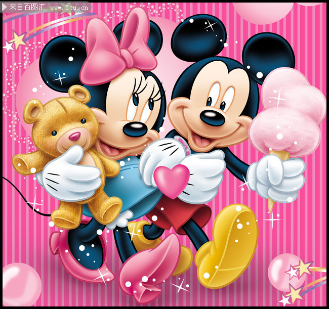 可爱米老鼠情侣