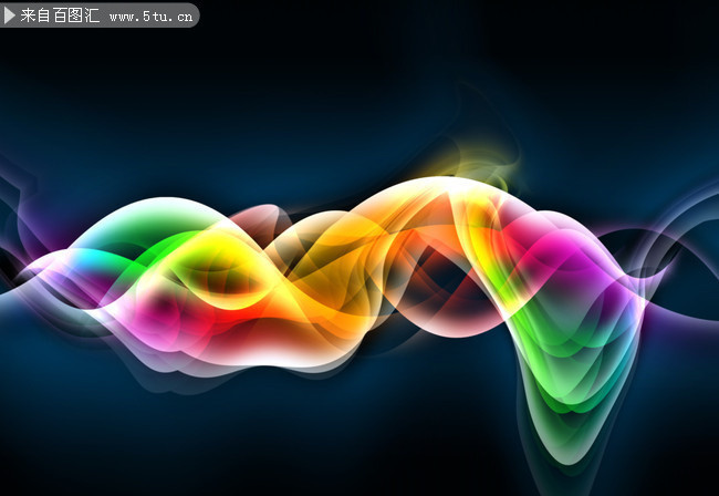 炫彩动感线条图片