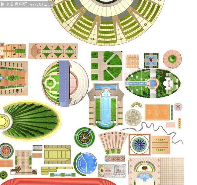 一些实用的psd广场-psd素材-百图汇设计素材