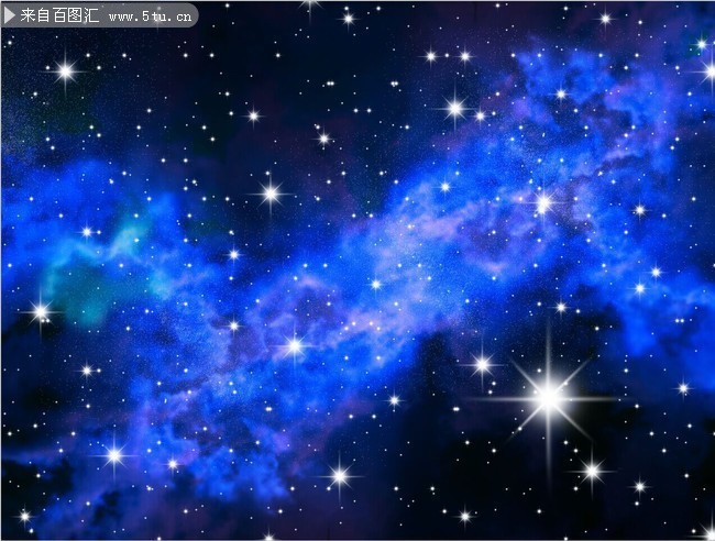 蓝色星空
