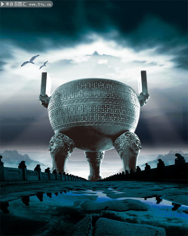 高清铜鼎图片下载