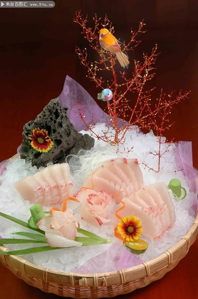 生鱼片刺身摄影图片素材