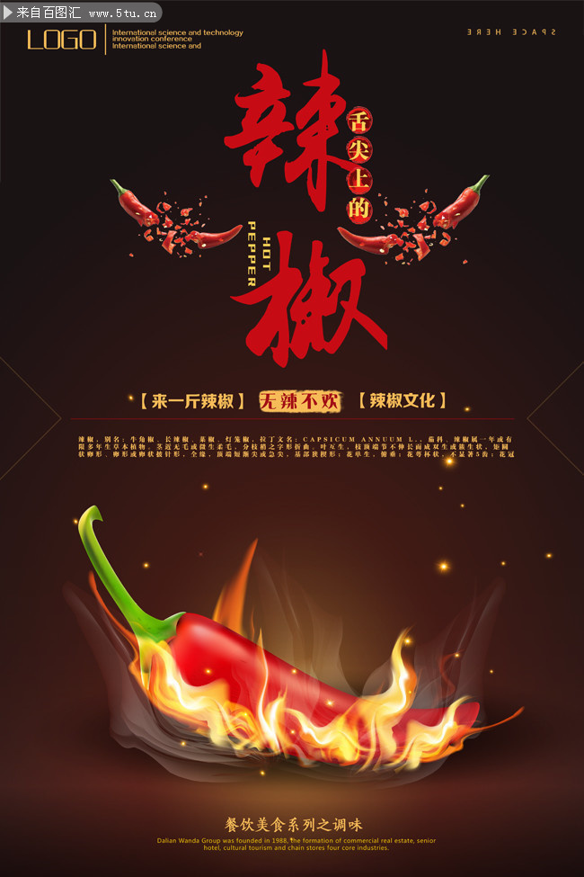 辣椒海报图片素材