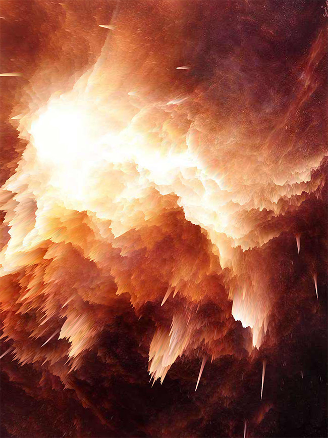 火焰抽象海报背景素材