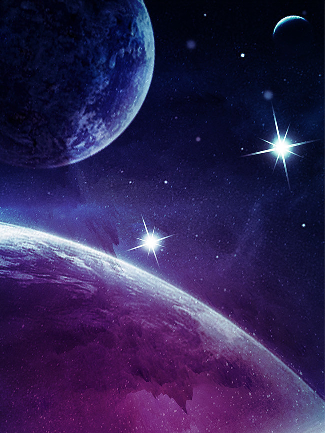酷炫地球宇宙背景图片