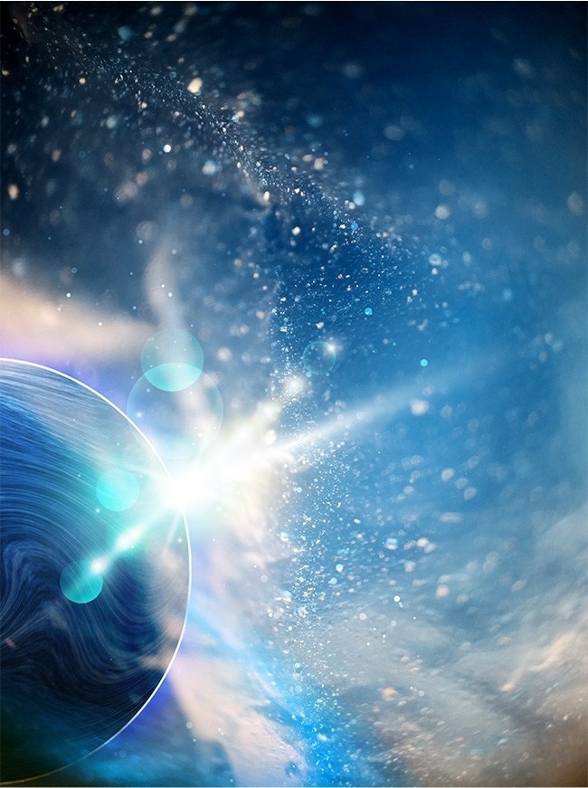 宇宙科技抽象海报背景