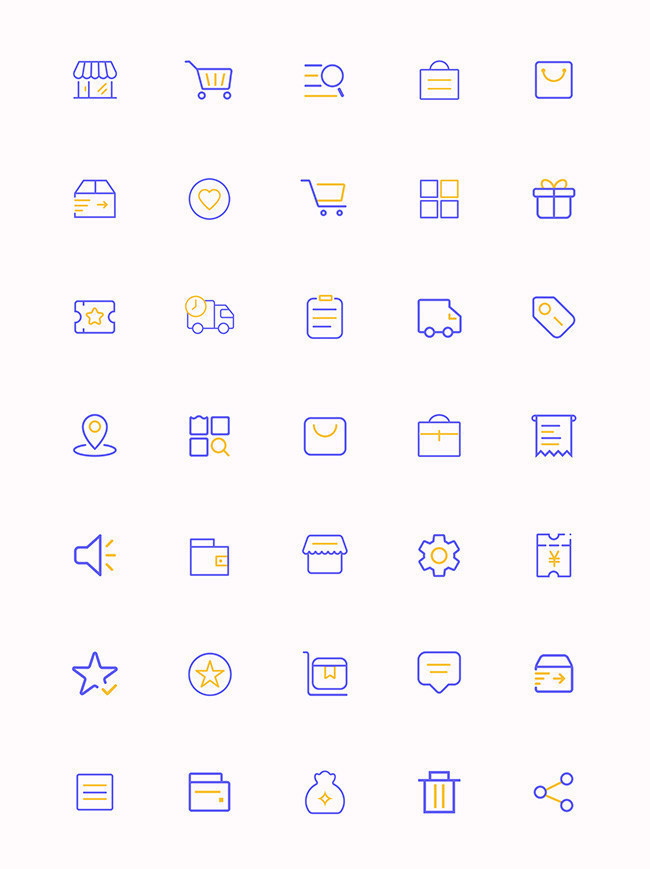 线性icon图标下载