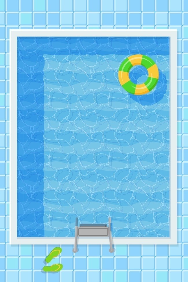 游泳池背景图片-psd素材-百图汇设计素材