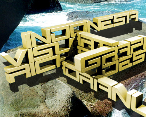 收藏的73个完美的3d文字设计欣赏总汇