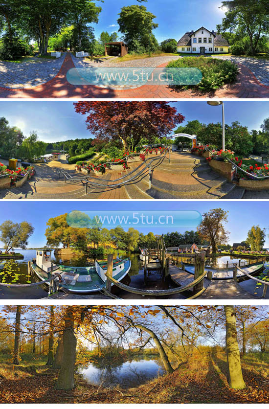 360°全景风景图片集30张 2100*768
