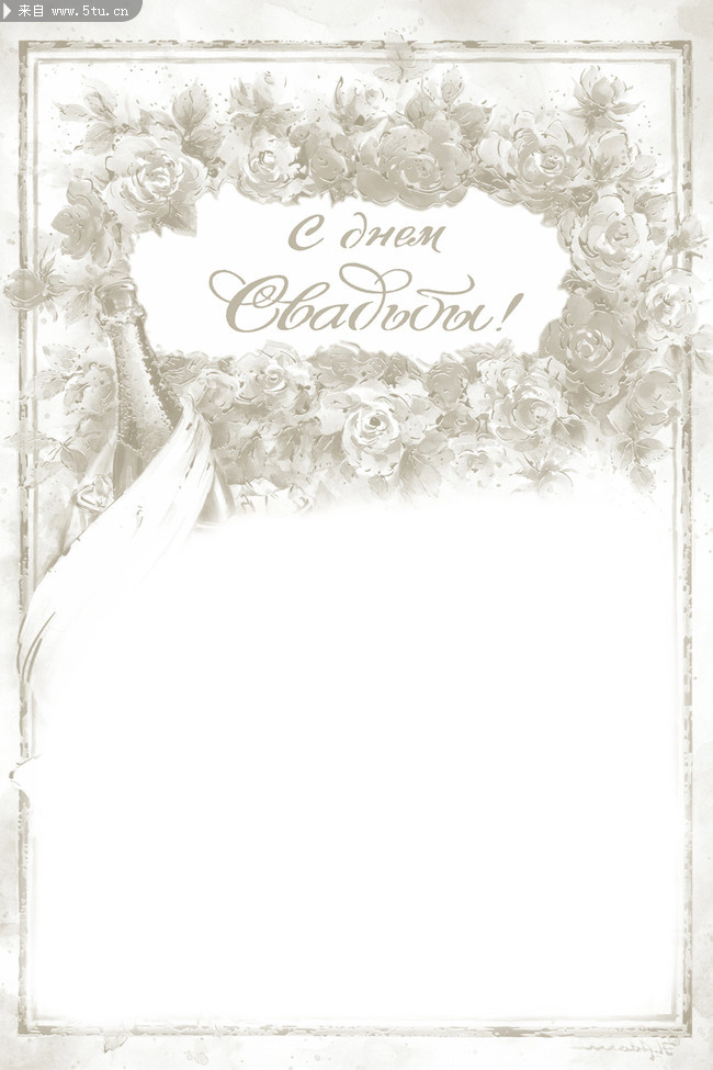 7款淡雅欧式风格婚纱模板-psd素材-百图汇设计素材