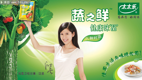 太太乐蔬之鲜调味料广告