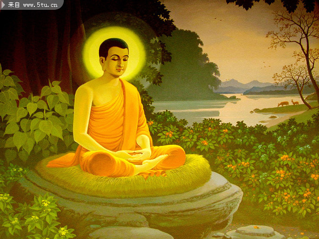 释迦牟尼佛菩提树下开悟成道2600x1950