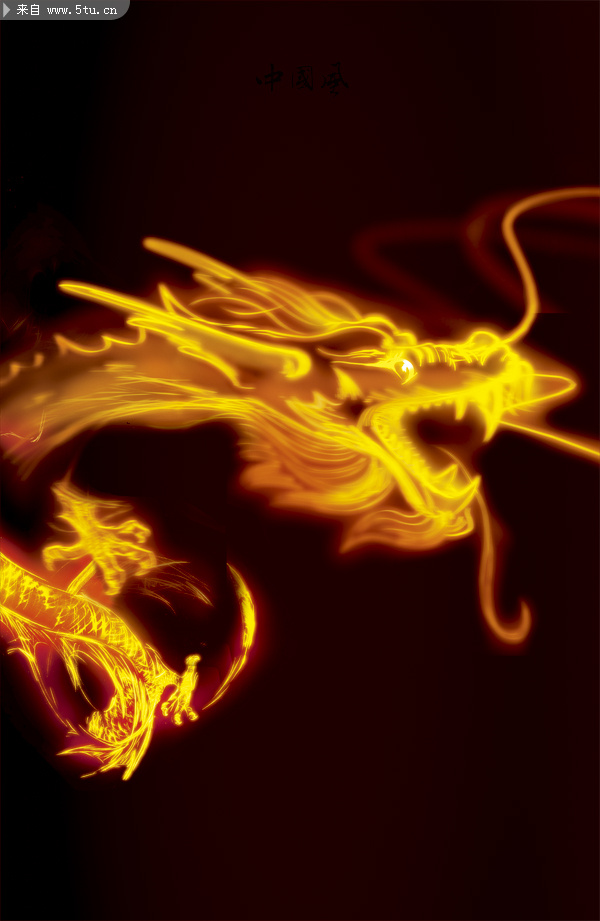 龙凤呈祥金龙金凤psd2358064971654254042mb22mb