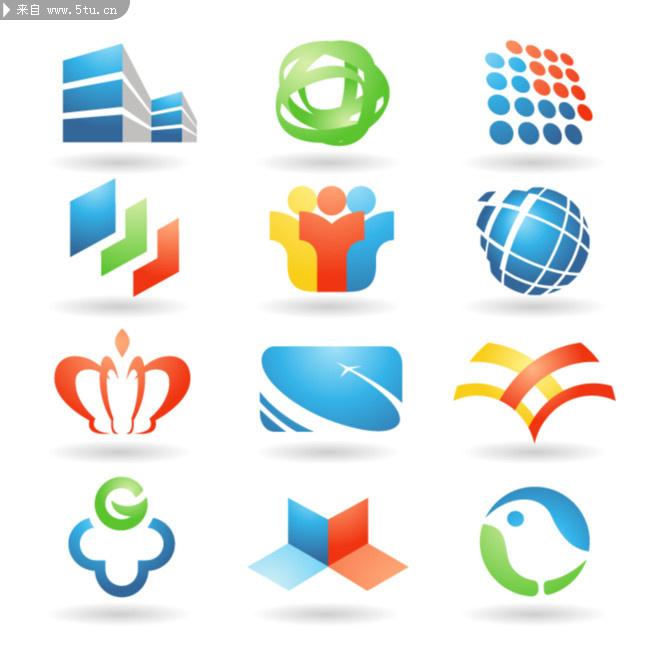 logo图形模板-矢量素材-百图汇设计素材