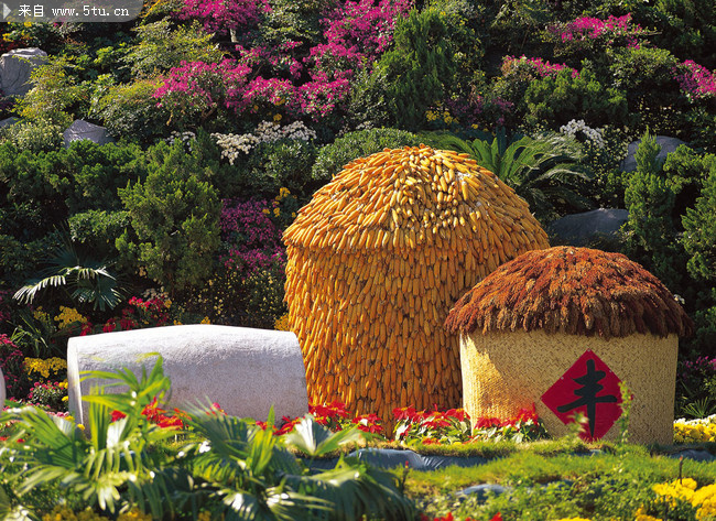 高清五谷丰登图