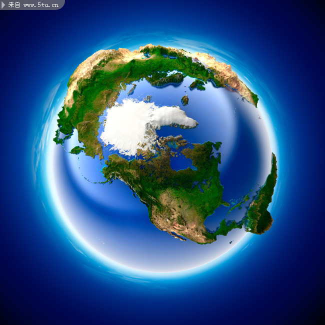 3d多角度地球高清图片