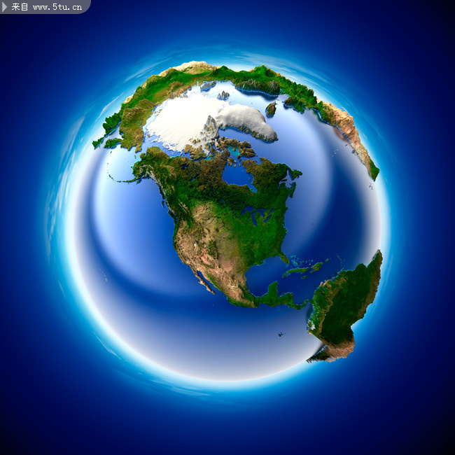 3d多角度地球高清图片